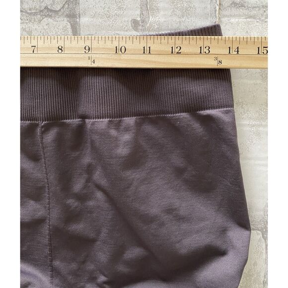 Fabletics Shadow Mid Rise Seamless Rib 7/8 Leggings Compression Sculpt Yoga Sz M - Picture 6 of 9
